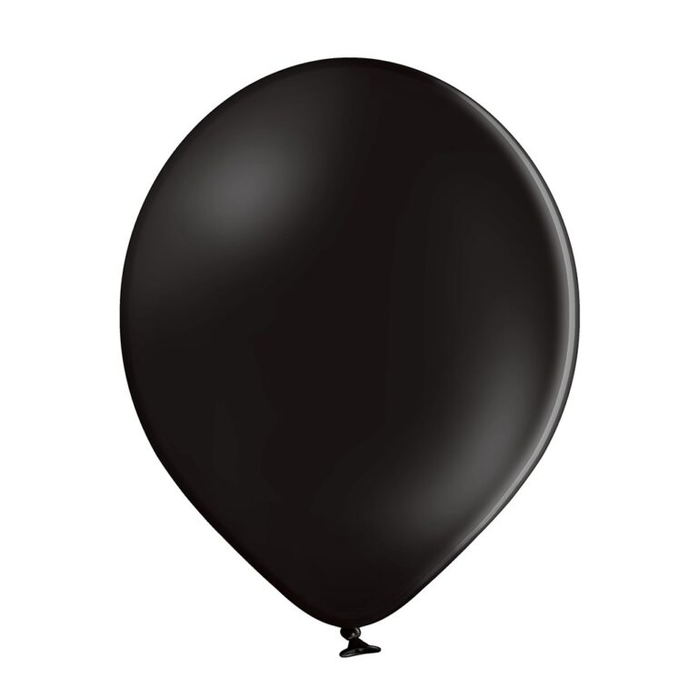 Balony 11″ (28cm) pastel black