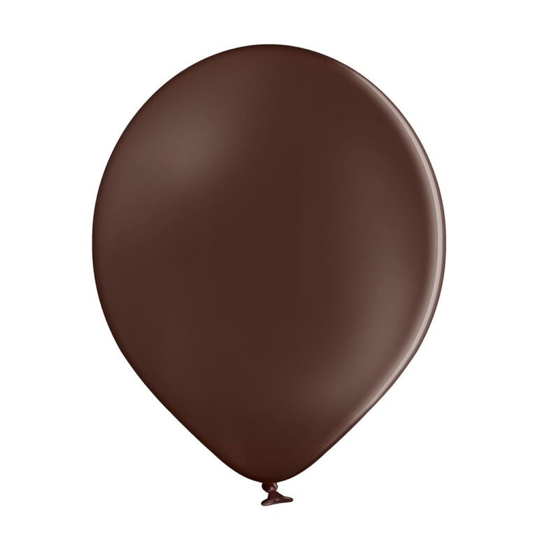 Balony 11″ (28cm) pastel cocoa brown