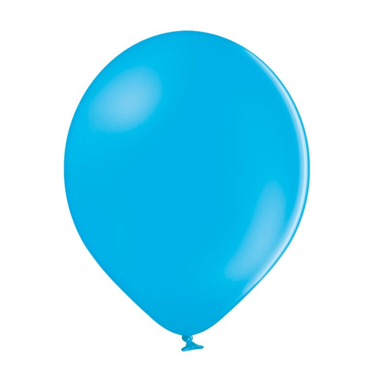 Balony 11″ (28cm) pastel cyan