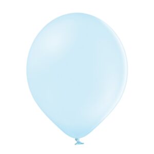 balon błękitny gumowy ice blue
