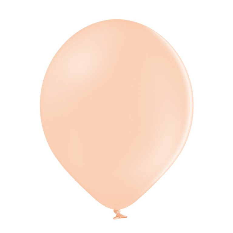 Balony 11″ (28cm) pastel peach cream