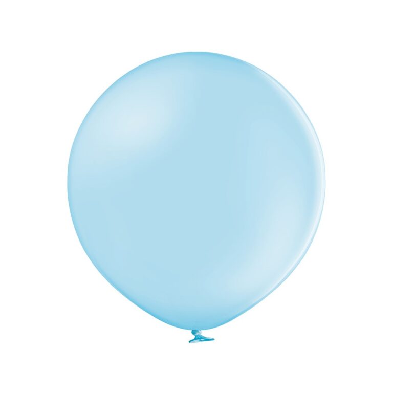 Balon lateksowy 24″ (60cm) pastel sky blue